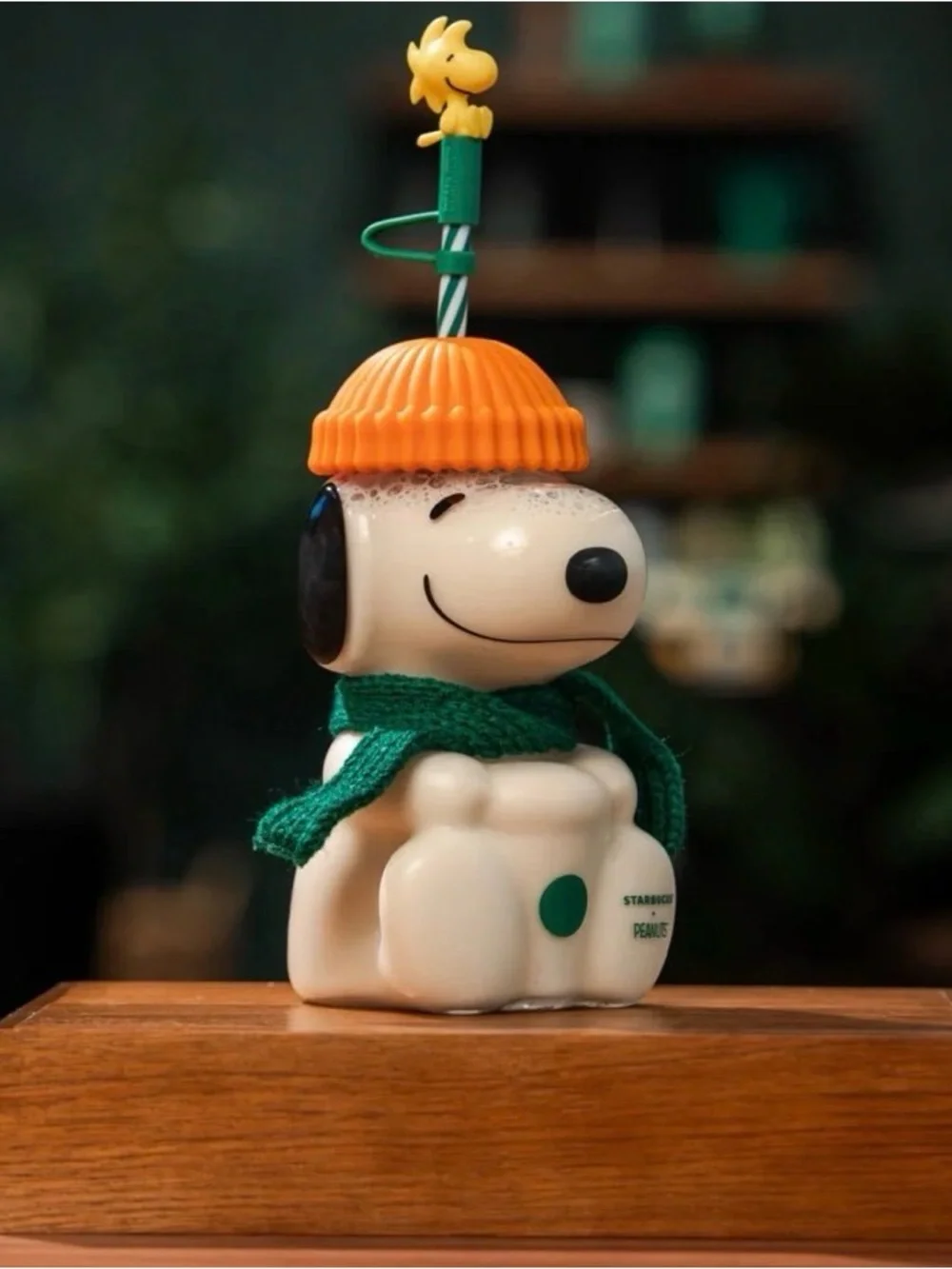 Snoopy x Starbucks Glass Cup